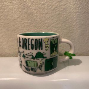 Starbucks 2018 Oregon Been There Mug Ornament
